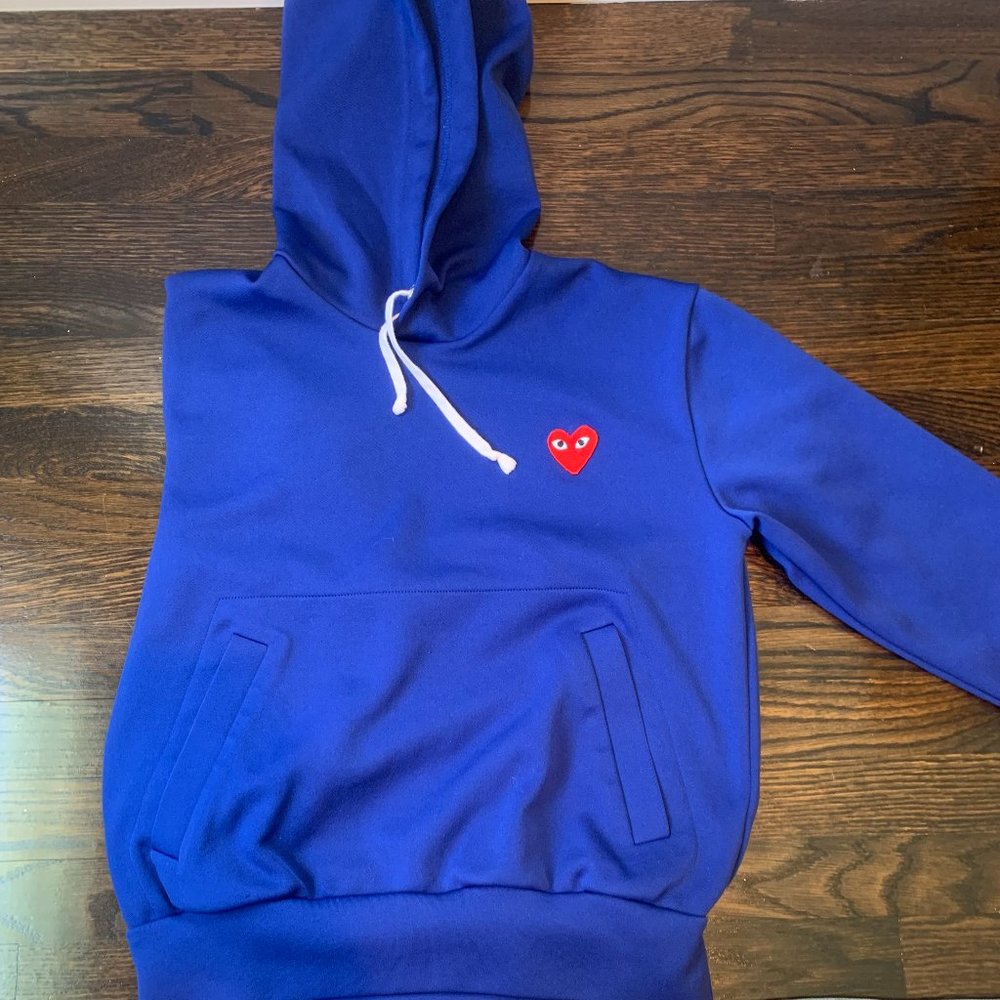 Commes De Garcon Blue Hoddie